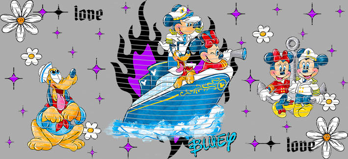 16oz Disney style-D-1110